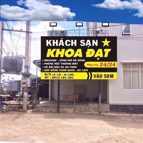 Khoa Dat Hotel Di Linh Eksteriør bilde